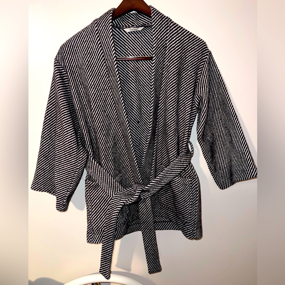 Custom Designed jacket made by “TUCKER” - 100% wool - fits like a large